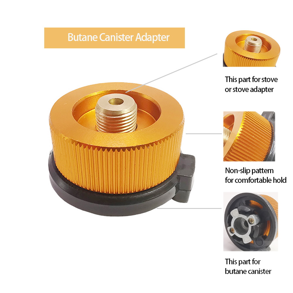1Pc Camping Stove Adapter Conv - Camping Cooking Propane review and price