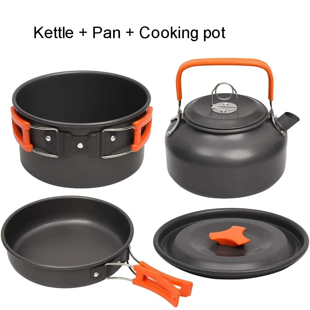 Camping Cookware Kit Outdoor C - Camping Cooking Kitchen Set review and price