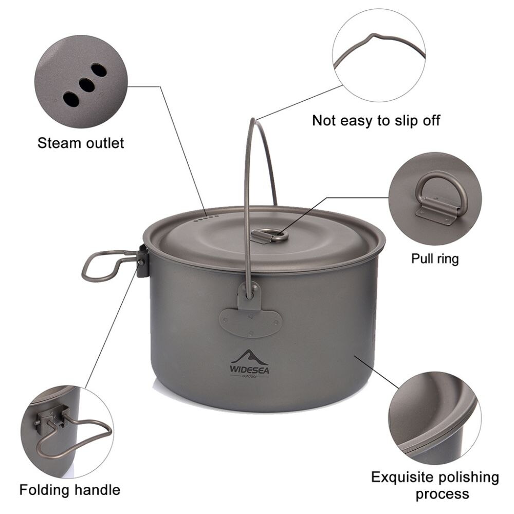 Widesea Camping Tableware Tita - Campfire Cooking Anime review and price