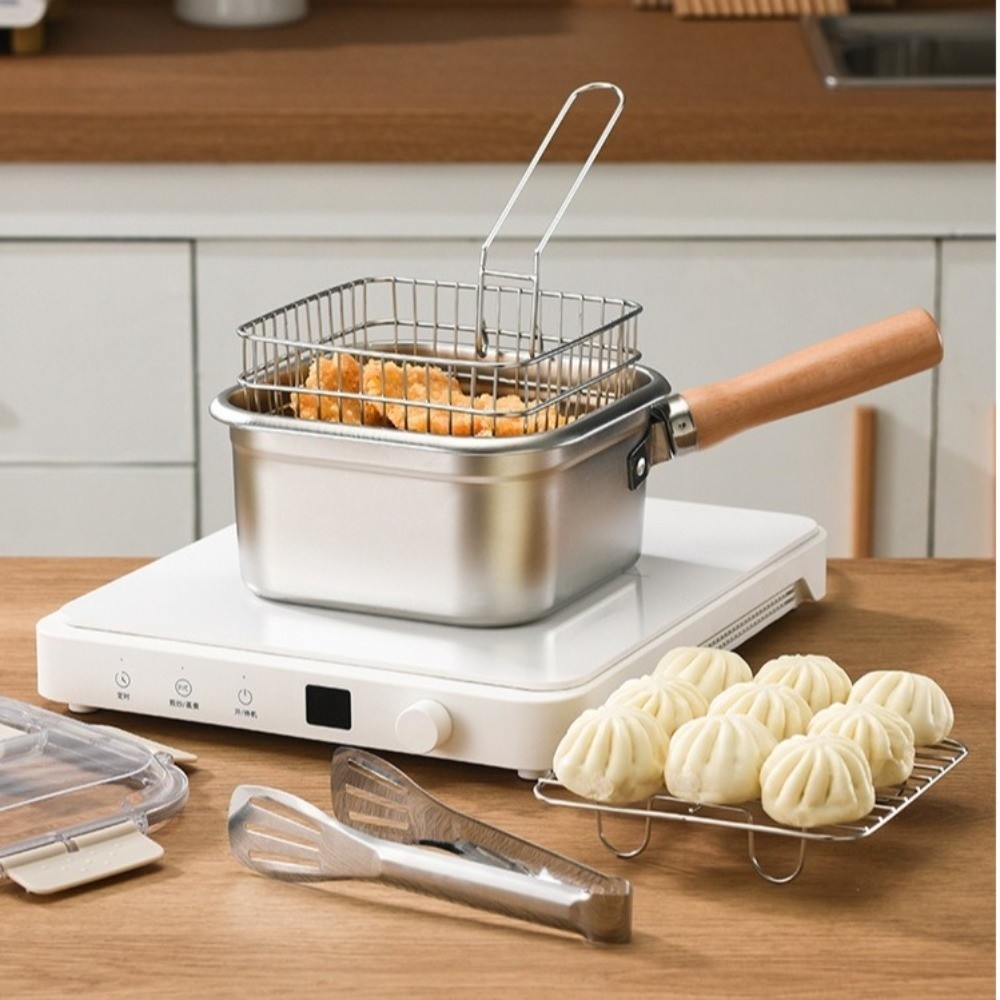 Portable Stainless Steel Fryin - Campfire Cooking Anime review and price