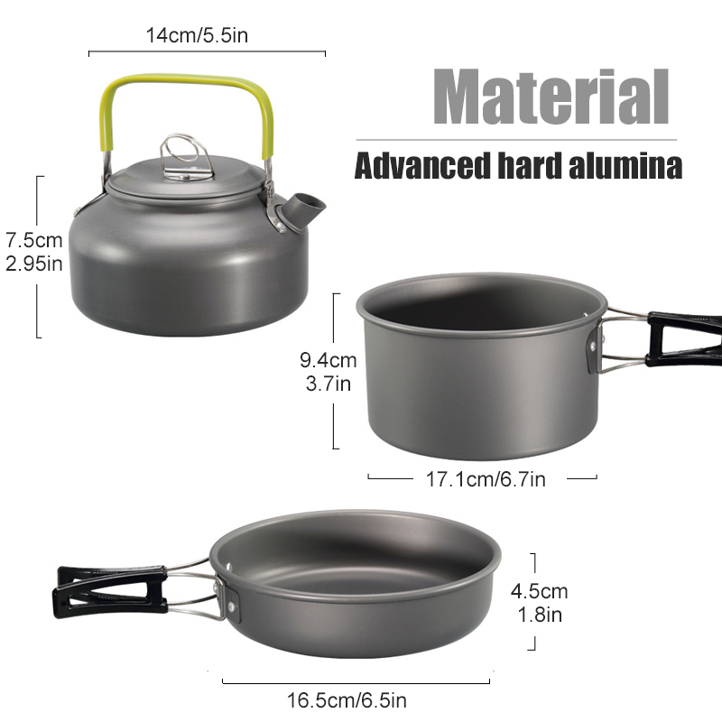 WESTTUNE Camping Cookware Kit  - Campfire Cooking Anime review and price