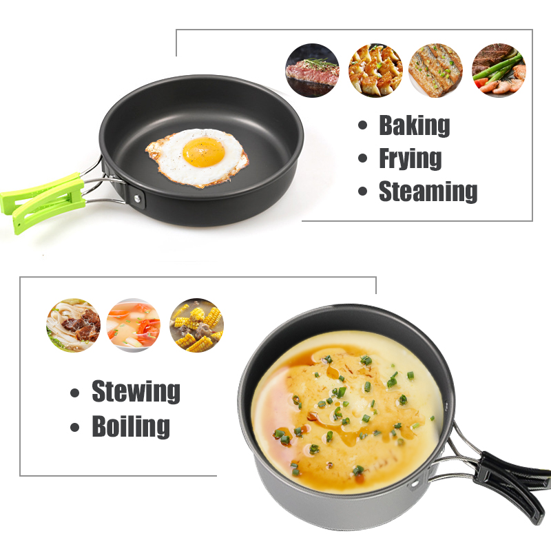 WESTTUNE Camping Cookware Kit  - Campfire Cooking Anime review and price