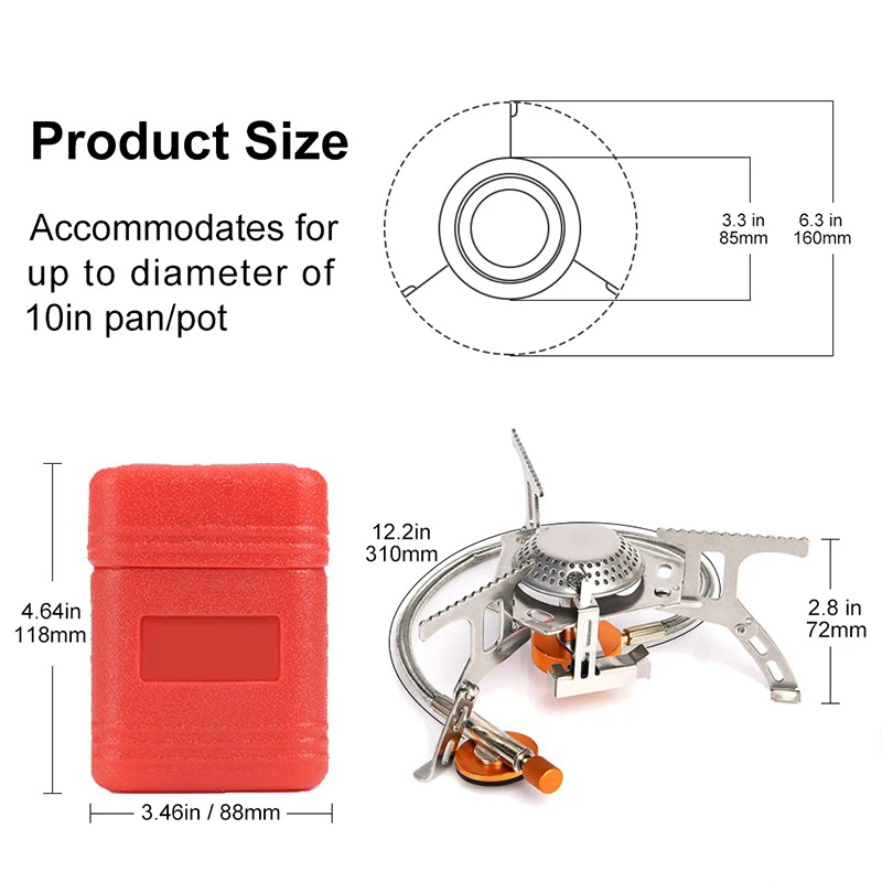 Camping Gas Stove Portable Fol - Camping Cooking Hob review and price