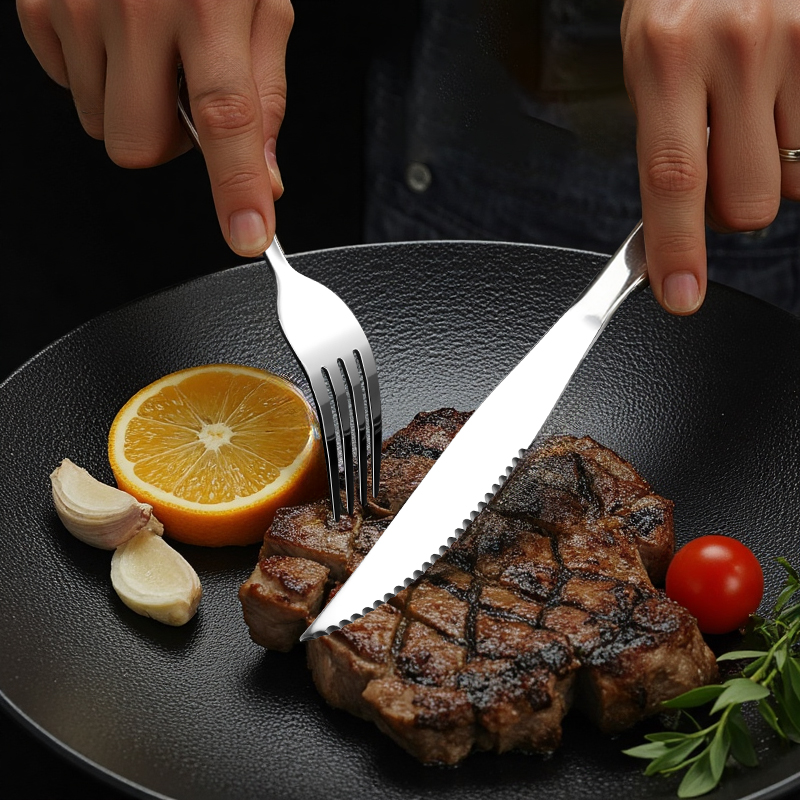 High-End Stainless Steel Trave - Camping Cooking And Cutlery Set review and price
