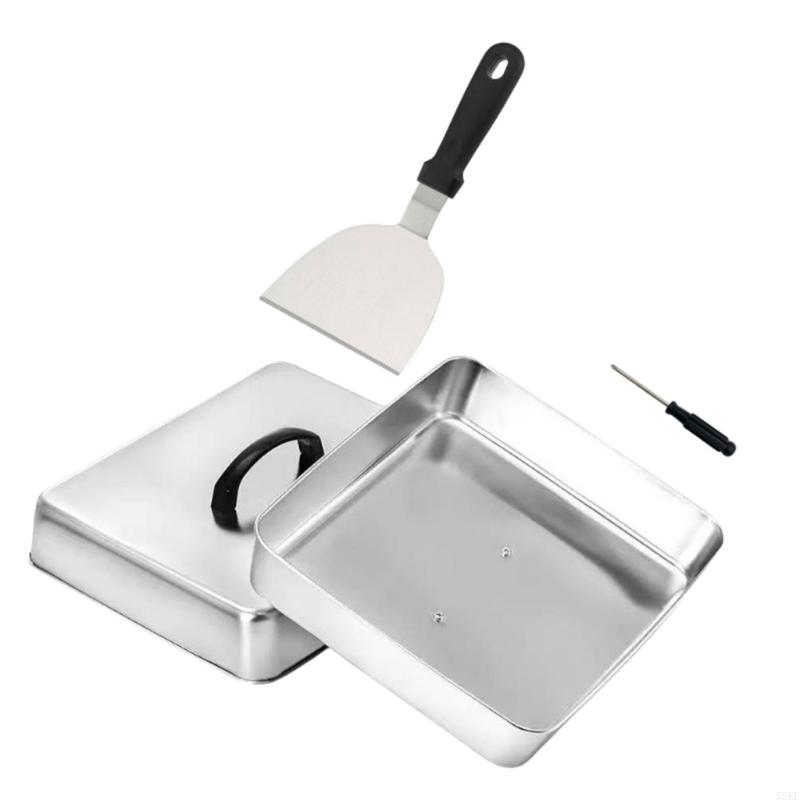 Metal Basting Cover with Top H - Camping Cooking Flat Top review and price