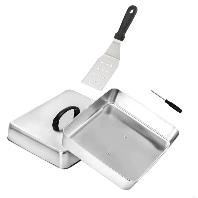 Metal Basting Cover with Top H - Camping Cooking Flat Top review and price