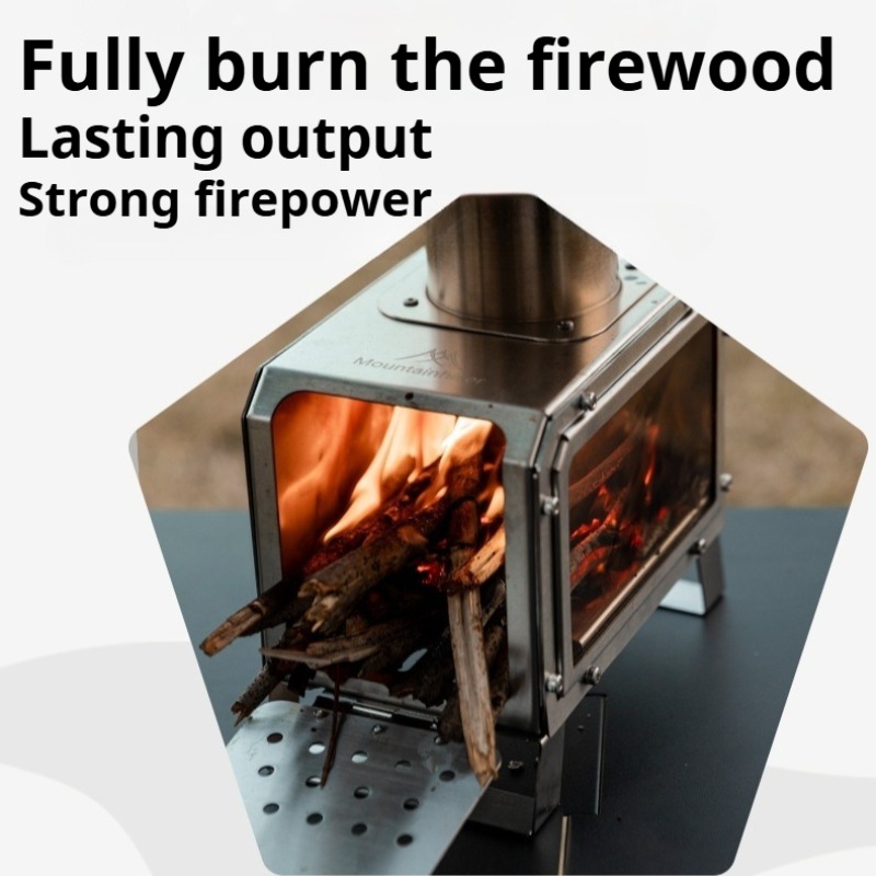 Stainless Steel Heating Stove  - Camping Cooking In Forest review and price