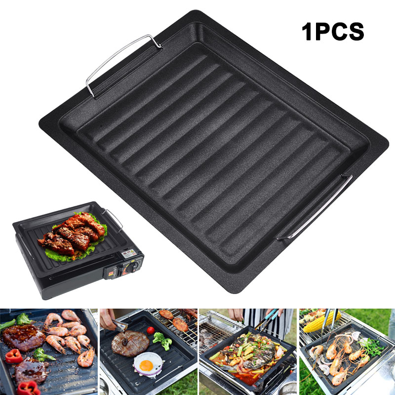 Outdoors Thick Square Grill Pa - Campfire Cooking Anime review and price