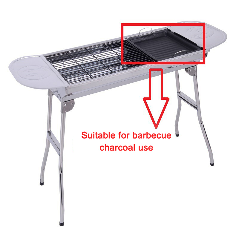 Outdoors Thick Square Grill Pa - Campfire Cooking Anime review and price