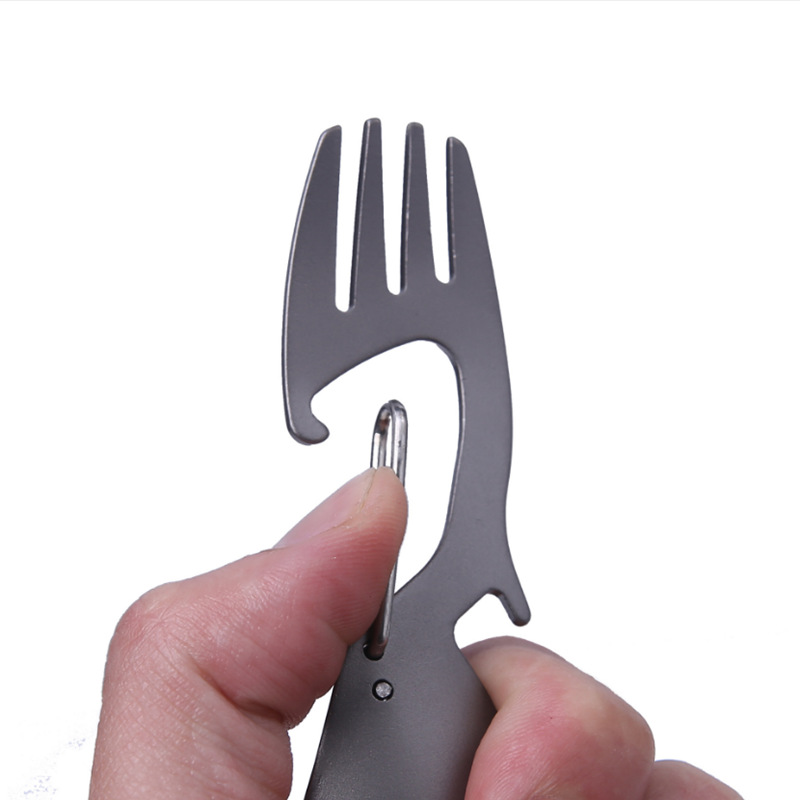 Multi-functional Titanium Allo - Camping Cooking And Cutlery Set review and price