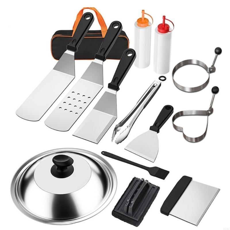 14Pcs Griddles Accessories Kit - Camping Cooking Flat Top review and price