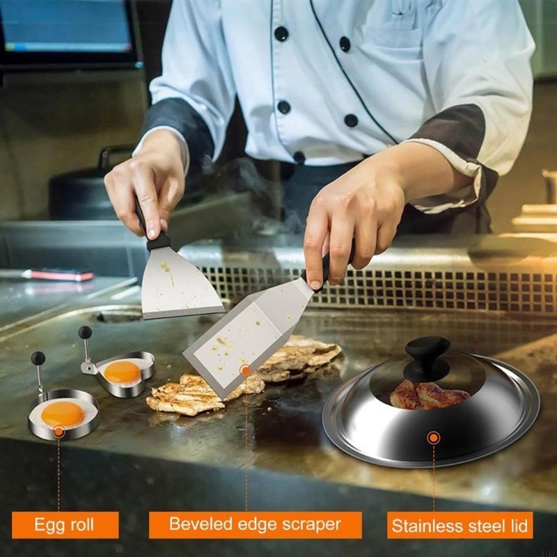 14Pcs Griddles Accessories Kit - Camping Cooking Flat Top review and price