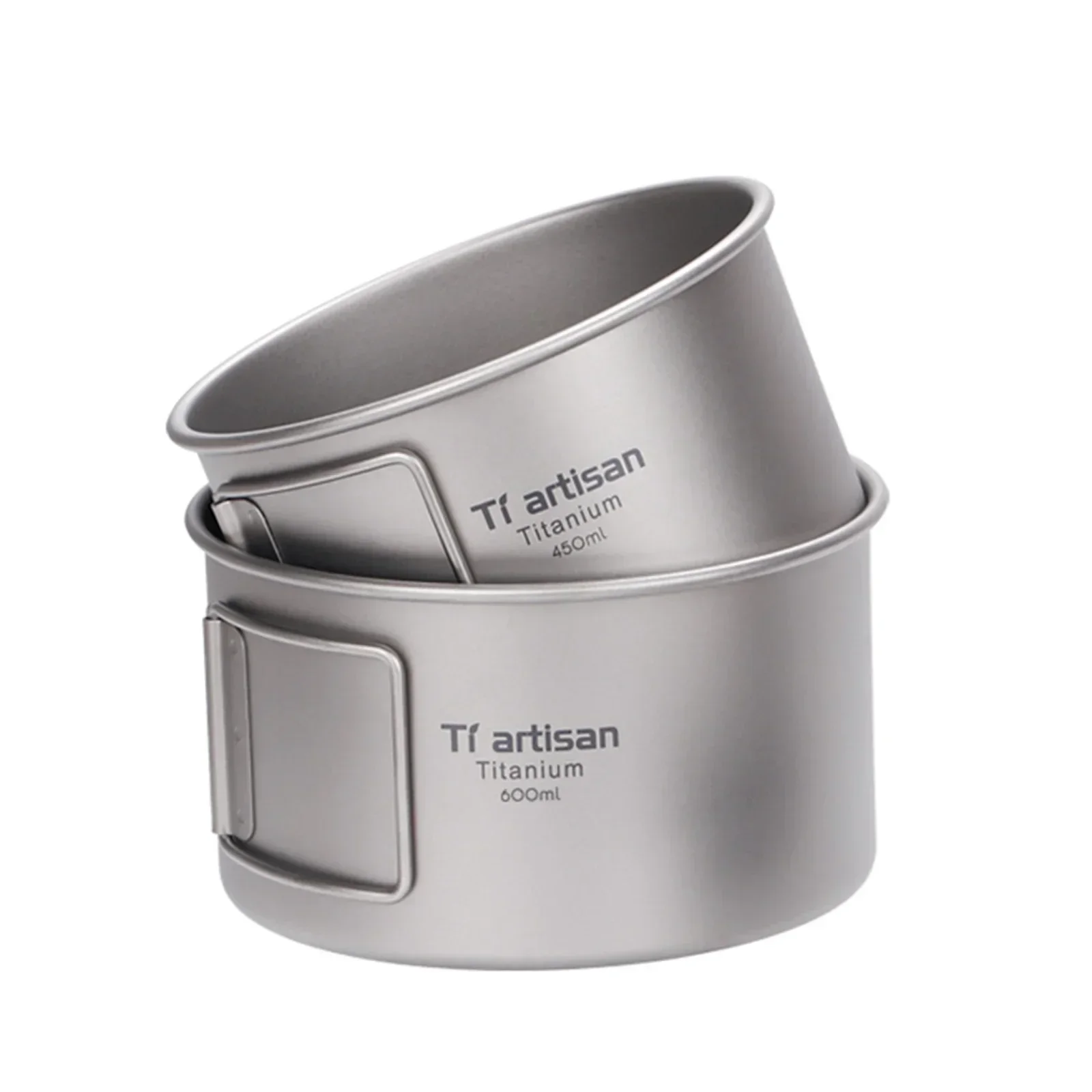 Titanium Bowl With Folding Han - Campfire Cooking Anime review and price