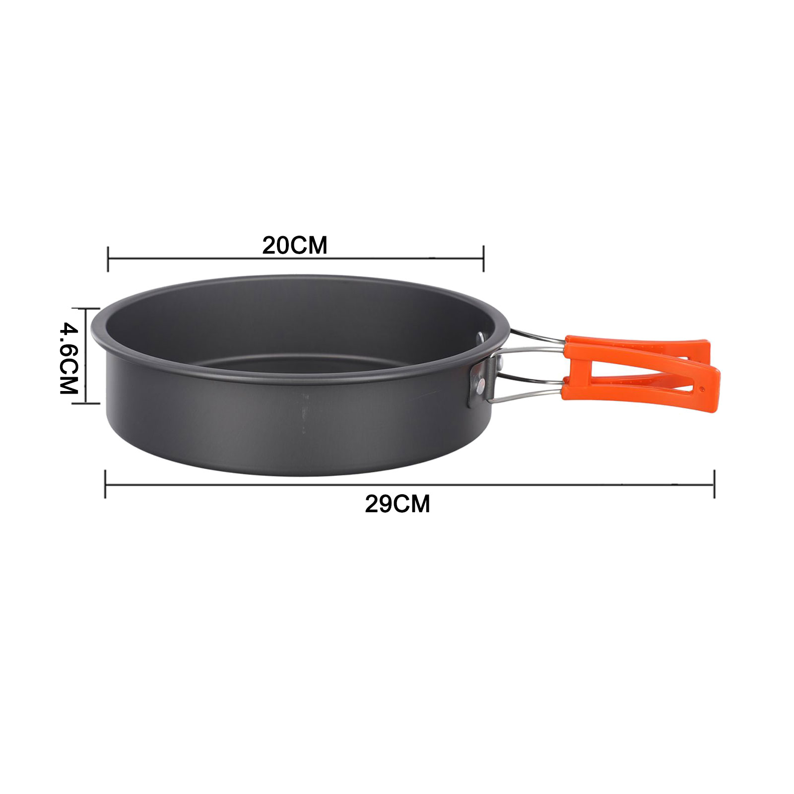 1pc Frying Pan Alumina Conduct - Campfire Cooking Anime review and price