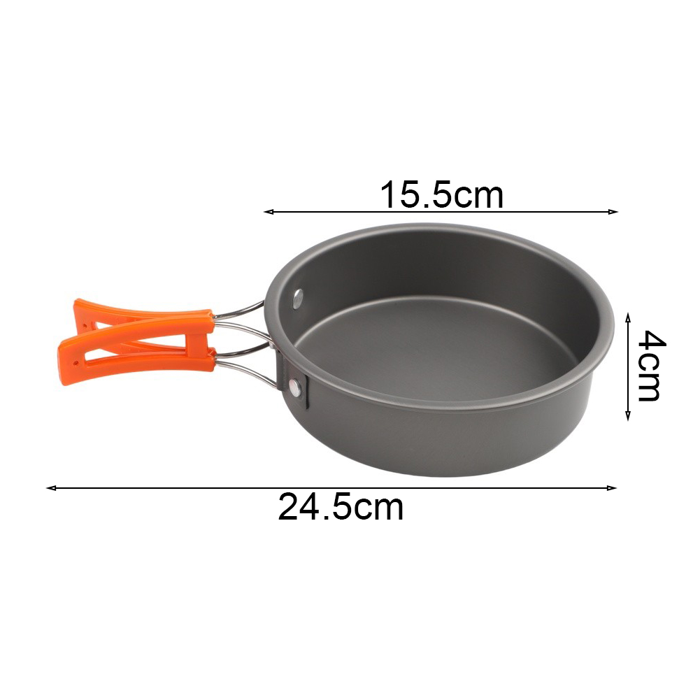 1pc Frying Pan Alumina Conduct - Campfire Cooking Anime review and price