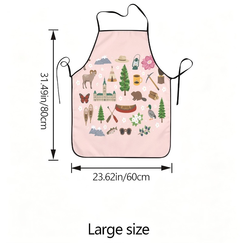 1PC【Apron】2DFlat effect，Printe - Japan Camping Cooking review and price