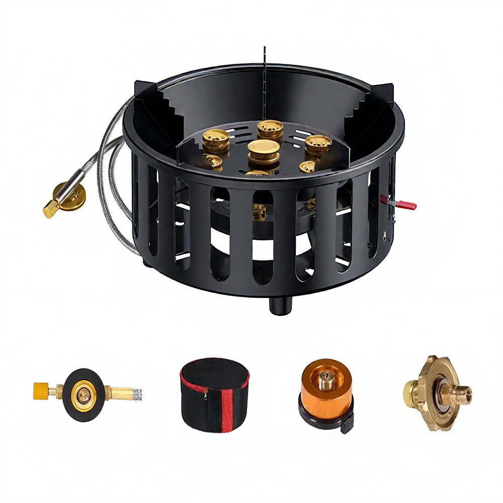 High-Power 7-Core 21000W Porta - Camping Cooking Hob review and price