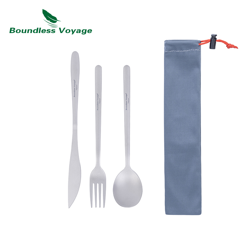 Boundless Voyage Titanium Dinn - Camping Cooking And Cutlery Set review and price