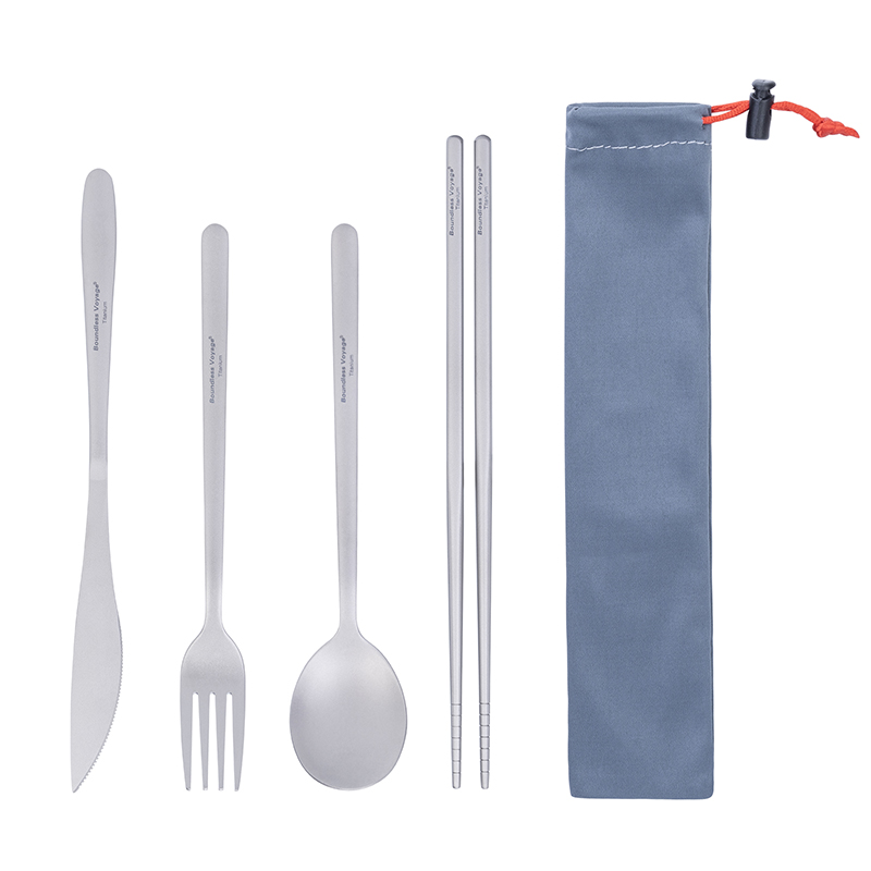 Boundless Voyage Titanium Dinn - Camping Cooking And Cutlery Set review and price