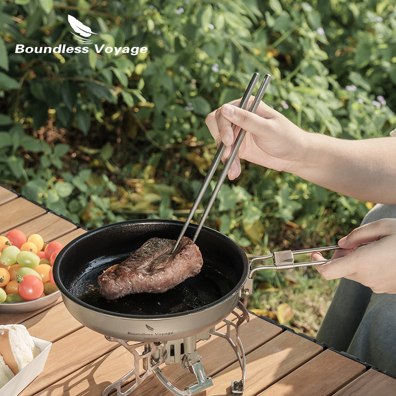 Boundless Voyage Titanium Dinn - Camping Cooking And Cutlery Set review and price