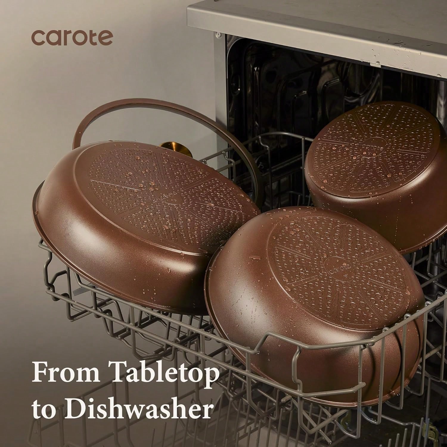 CAROTE 25pcs Pots And Pans Set - Camping Cooking Set Detachable Handle review and price
