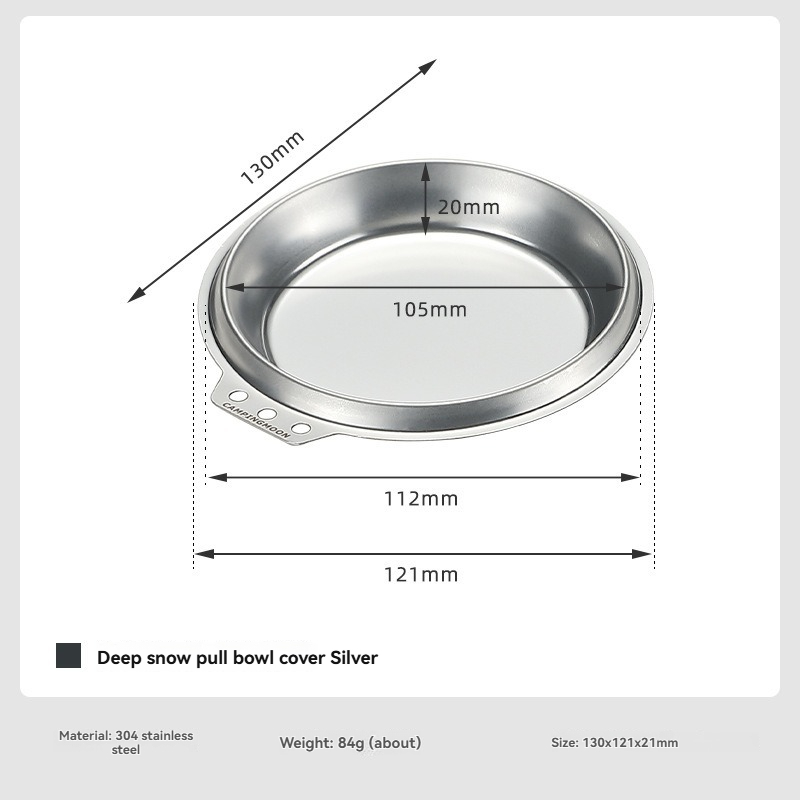 CAMPINGMOON S-SD Stainless Ste - Camping Cooking Snow review and price