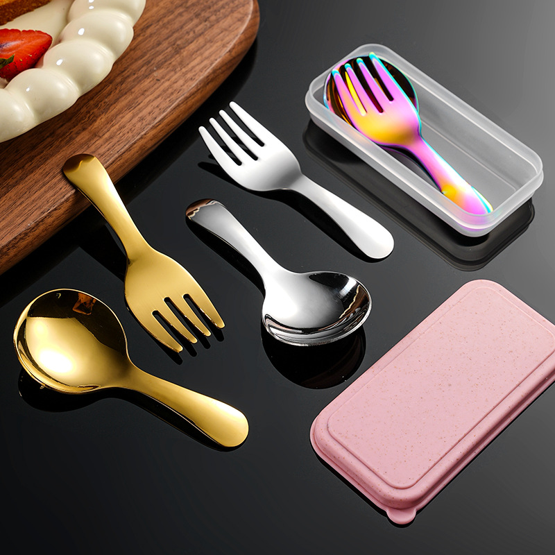 2Pcs Portable Spoon Fork Cutle - Japan Camping Cooking review and price