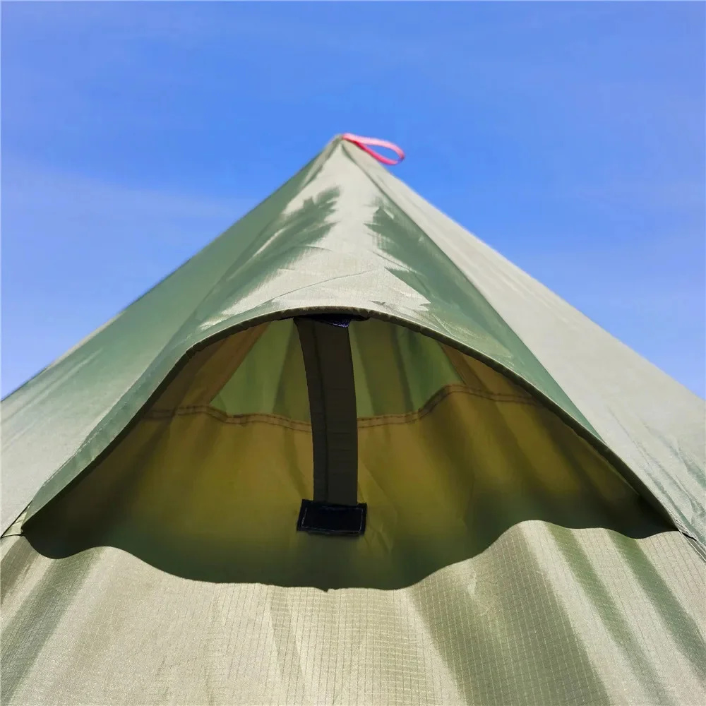 New Pyramid Tent With Snow Ski - Camping Cooking Snow review and price