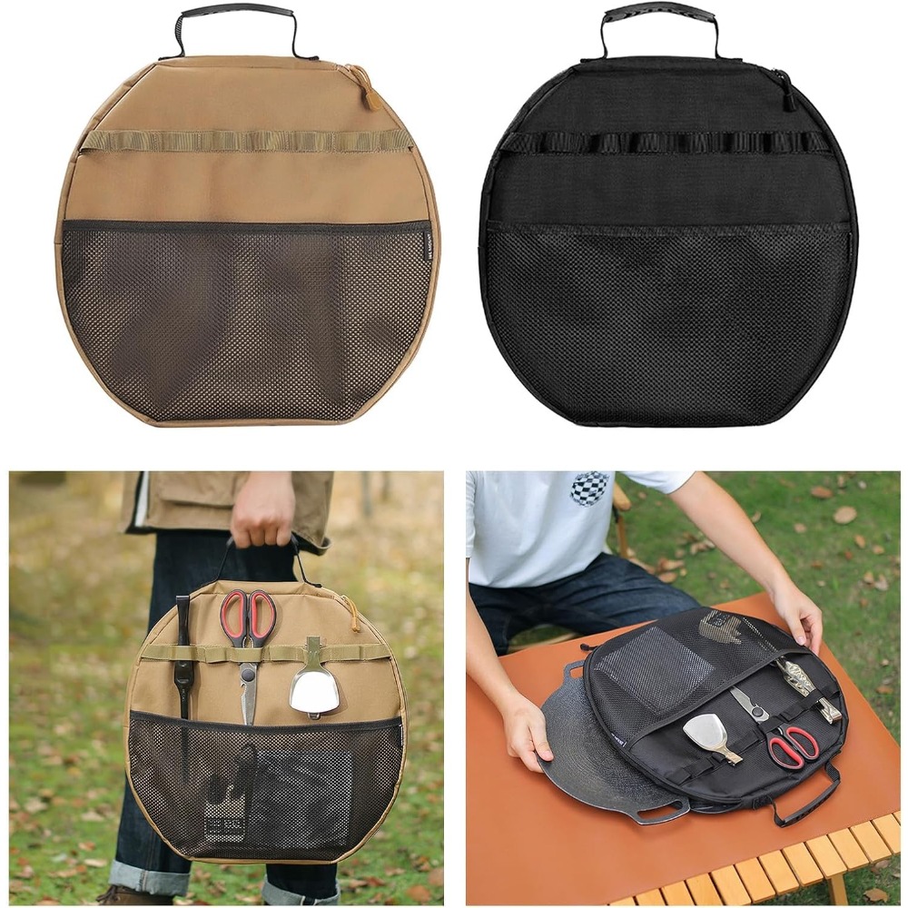 Grill Pan Storage Bag, Portabl - Campfire Cooking Anime review and price