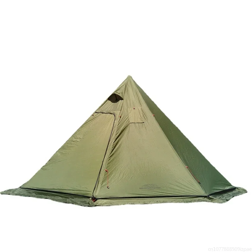 hot Pyramid Tent With Snow Ski - Camping Cooking Snow review and price